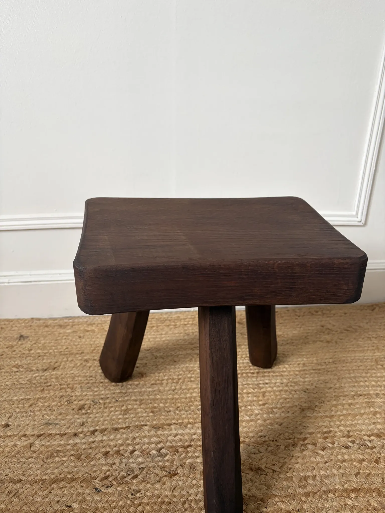 Brutalist tripod stool