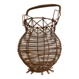 Vintage metal basket