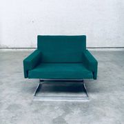 Mid-Century Modern Belgian Floating Lounge Chair, 1960s