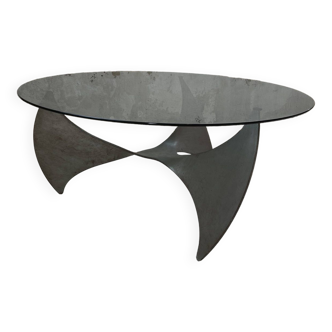 Table basse Knut Hesterbeg « propeller » 1967