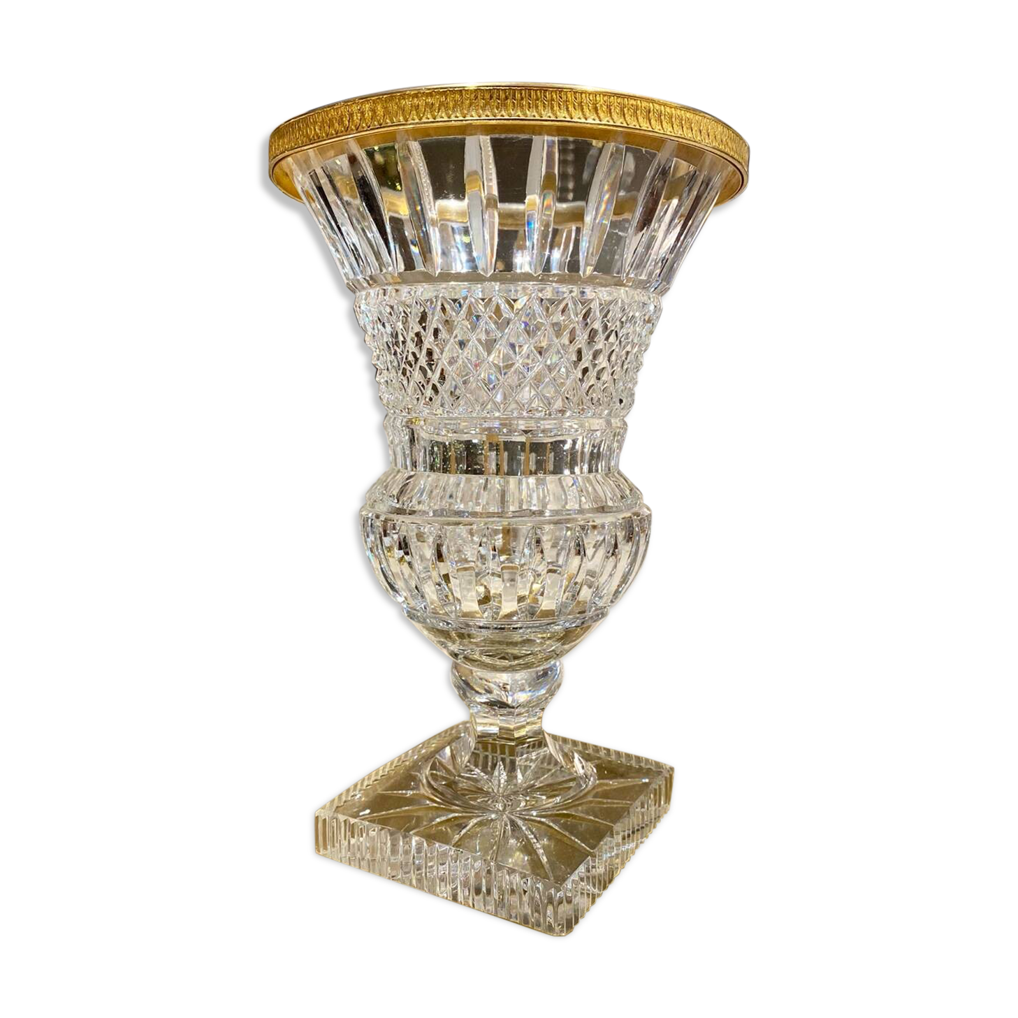 Medici bohemian crystal vase