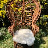 Emmanuelle rattan chair