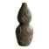 Vase en céramique grise à décor en relief