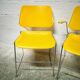 Duo de chaises "Matrix" pour Krueger Eurosit