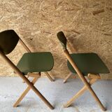 Jean-claude duboys folding chairs from the 80s