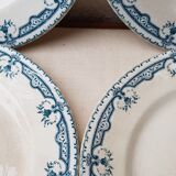 4 plates dessert Terre de Iron