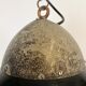 Vintage Black Enameled Hanging Lamp, 1930s