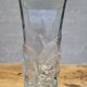Vase floral feuillagé "Prévert" verre France