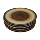 Lot of 6 dessert plates Longchamp Model log