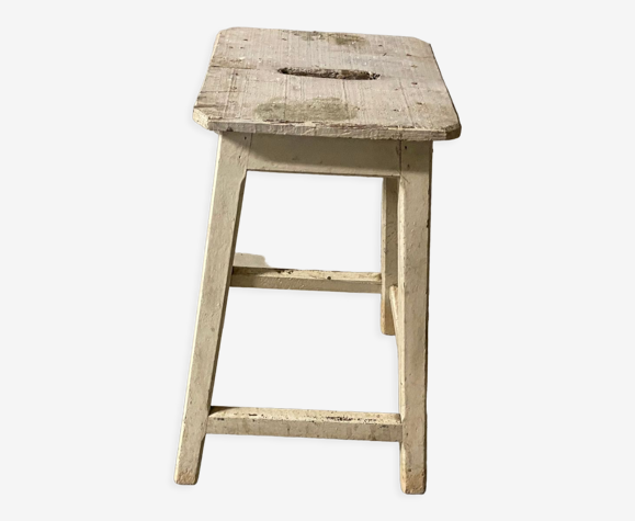 Tabouret d’atelier en bois