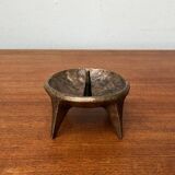 Brutalist Mid-Century Candle Holder in Bronze, 1960s