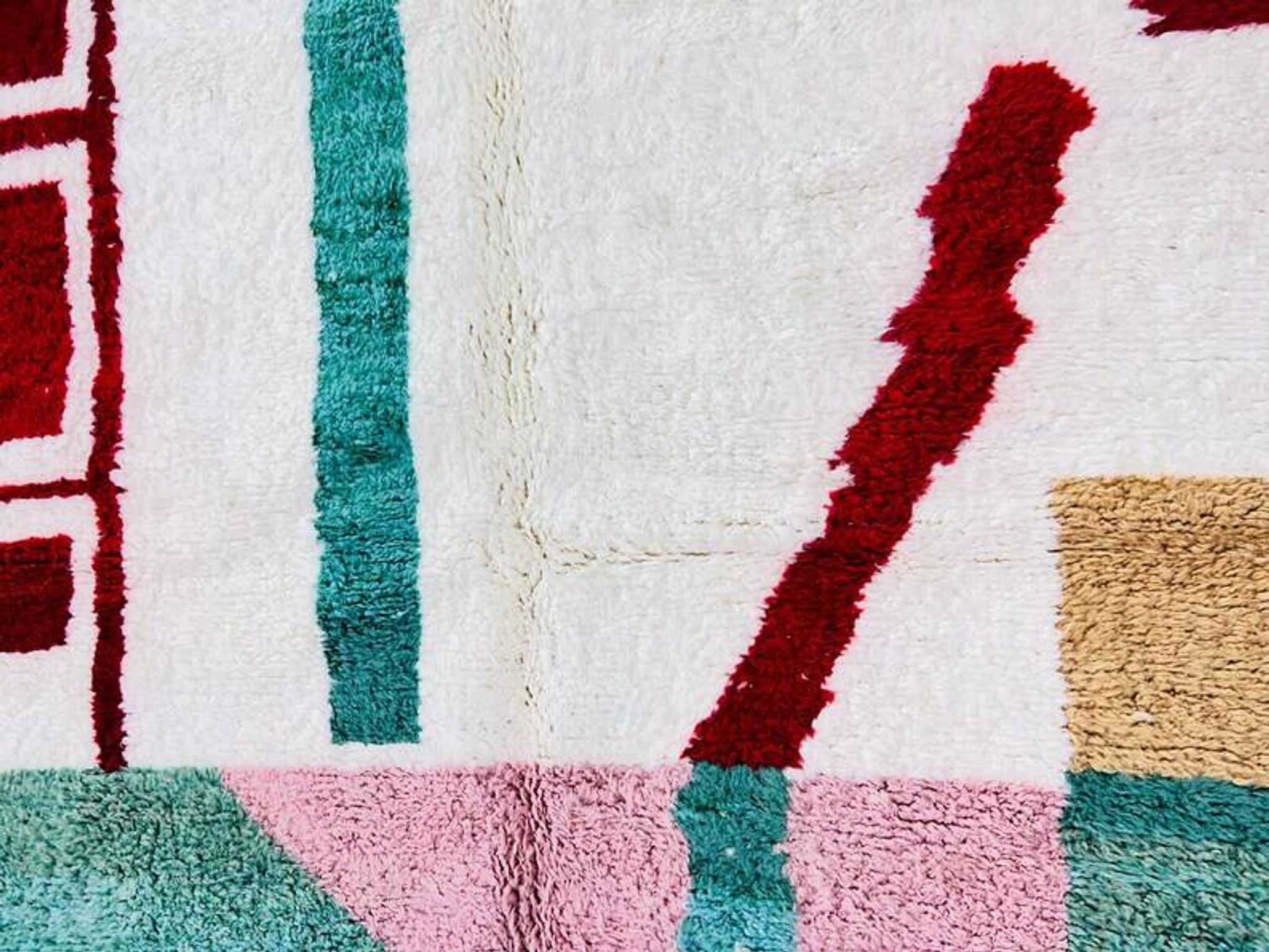 Magnificent Berber wool rug 200cmx300cm