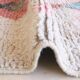 Long pastel runner rug - 492 x 88 cm