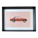 Deco design frame - peugeot 505