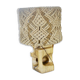 Brutalist lamp and rope 1960