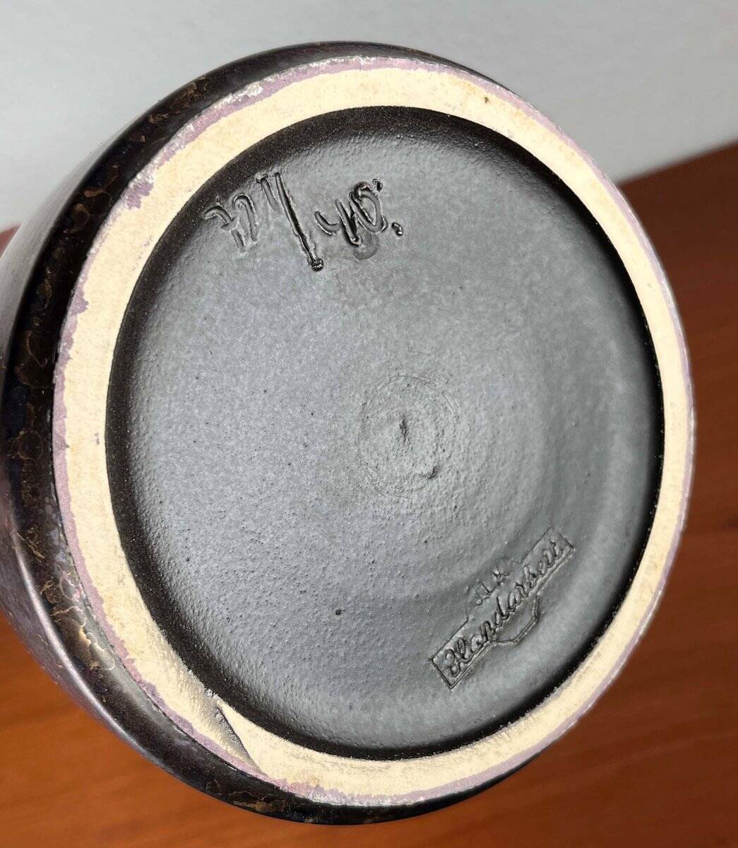 Large Studio Vase in Postmodern German Ceramic by Jakob Leopold Knödgen for JLK Keramik, 1980s