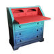 Restyled vintage secretarial cabinet