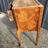 Transitional style inlaid chest of drawers lxv-lxvi