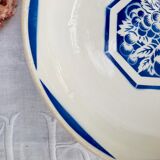 Assiette montée ancienne Lunéville