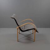 Leather Armchair by Tord Björklund for Ikea, 1980s