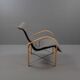 Leather Armchair by Tord Björklund for Ikea, 1980s