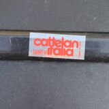 Set of 4 chairs Design Italy signed Cattelan 1980 vintage