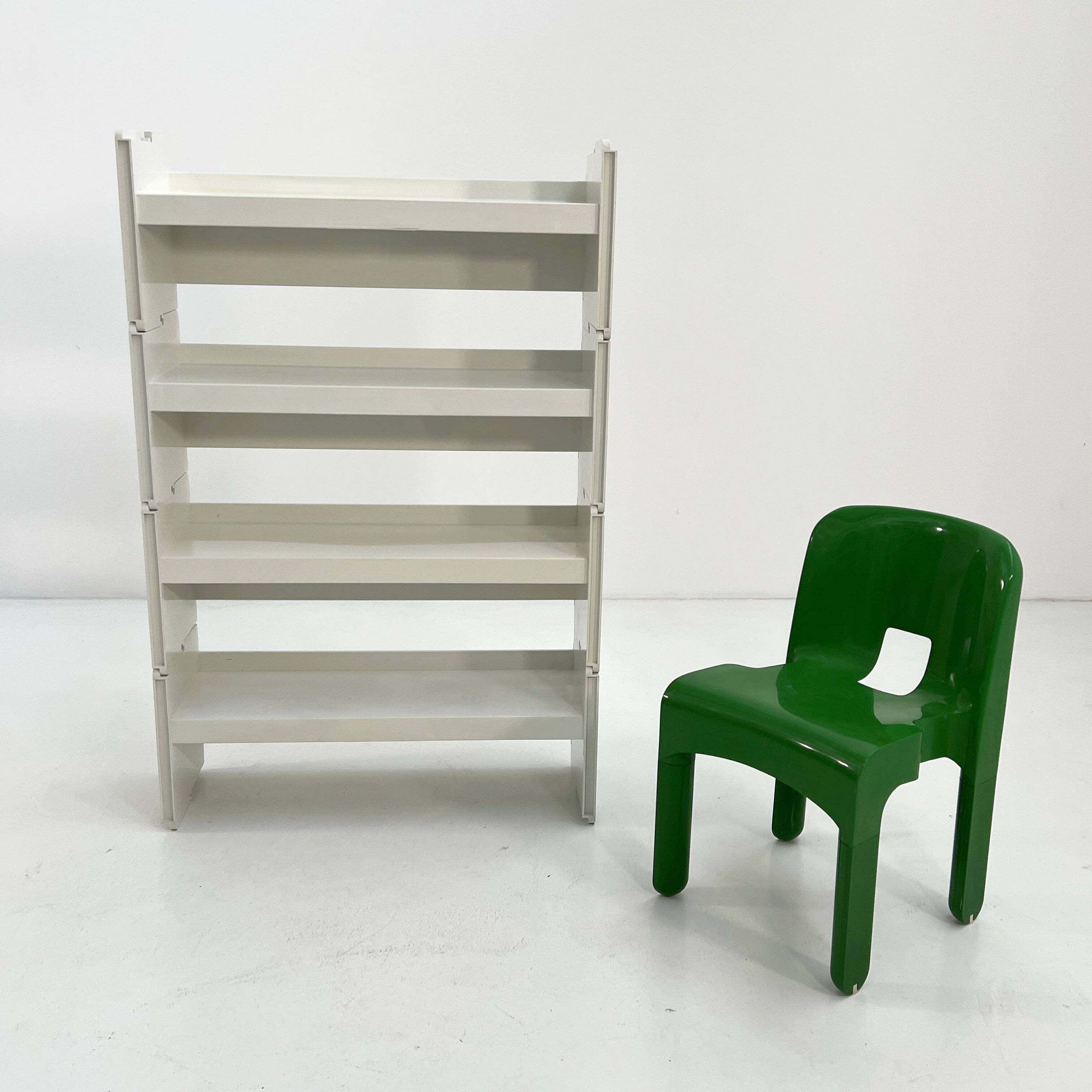 Modular white Jeep shelf by De Pas, D'Urbino & Lomazzi for BBB 1970