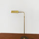 1970s adjustable brass floor lamp by Florian Schulz