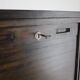 1960s beech tambour cabinet, czechoslovakia