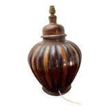 Pied de lampe en céramique