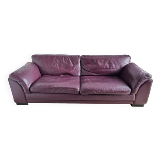 Roche et Bobois leather sofa