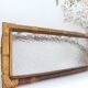 Vintage bamboo shelf