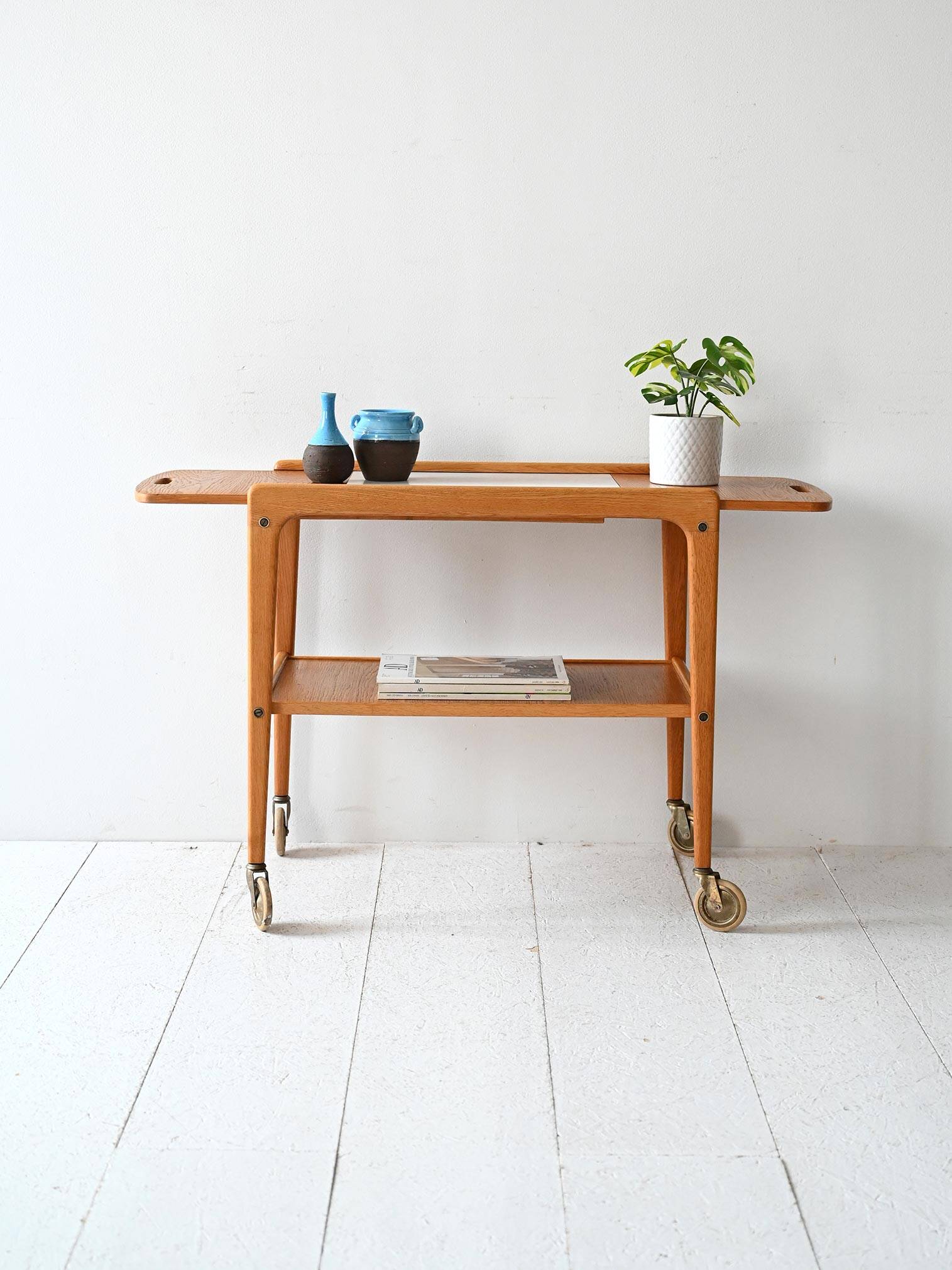 “Casino” Oak Trolley by Engström & Myrstrand for Tingströms
