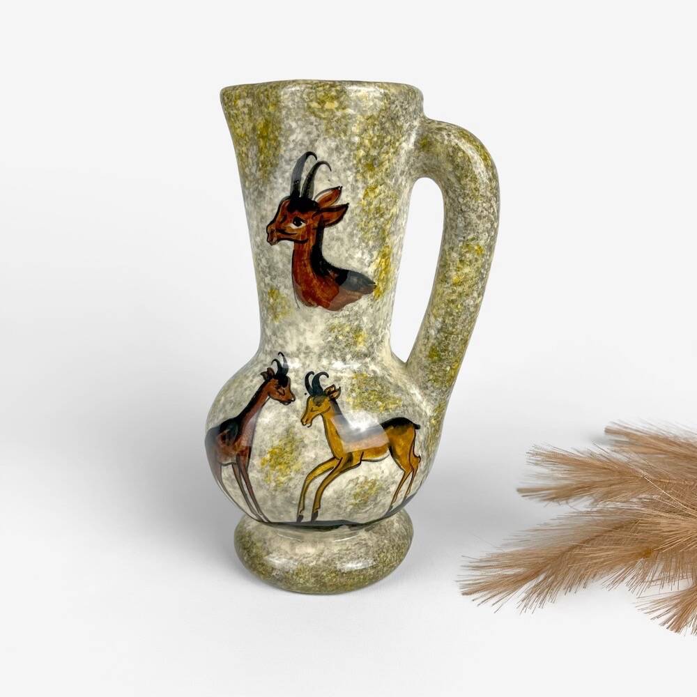 Vase peintures rupestres Lascaux Jacqueline Gelb années 60