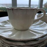 Lot of 6 cups and vintage spirit tea saucers