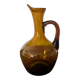 Amber blown glass carafe (1960)