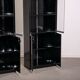 Set of Olinto book cases designed by Kazuhide Takahama for B&B Italia circa 1980