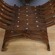 Fauteuil syrien en noyer – fin XIXe