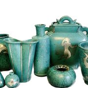Vase Gustavsberg argenta wilhelm kage