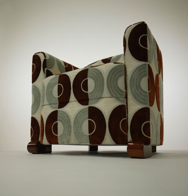 Fauteuil art deco Maison Leleu