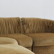 Vintage Italian curved modular sofa 1970s