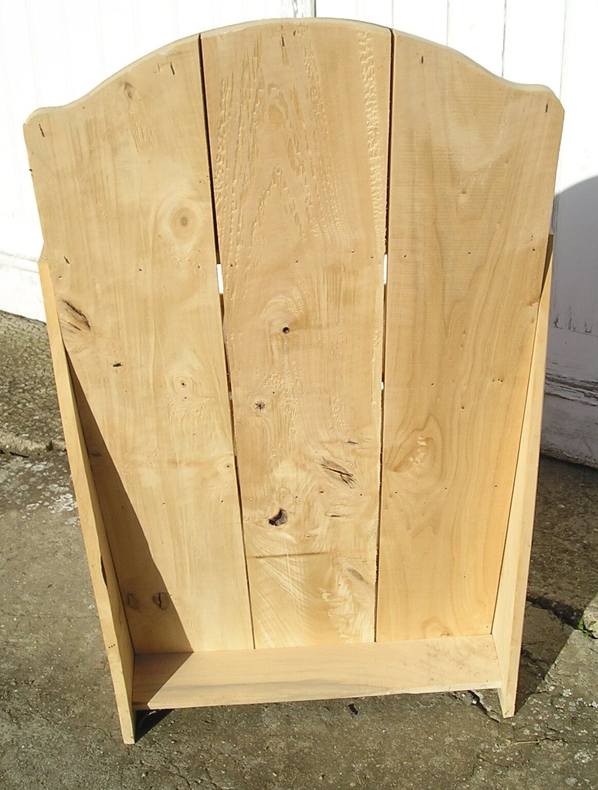 18 compartment wooden store display