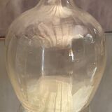 Carafe en cristal subtilement côtelé XIXe Napoléon III