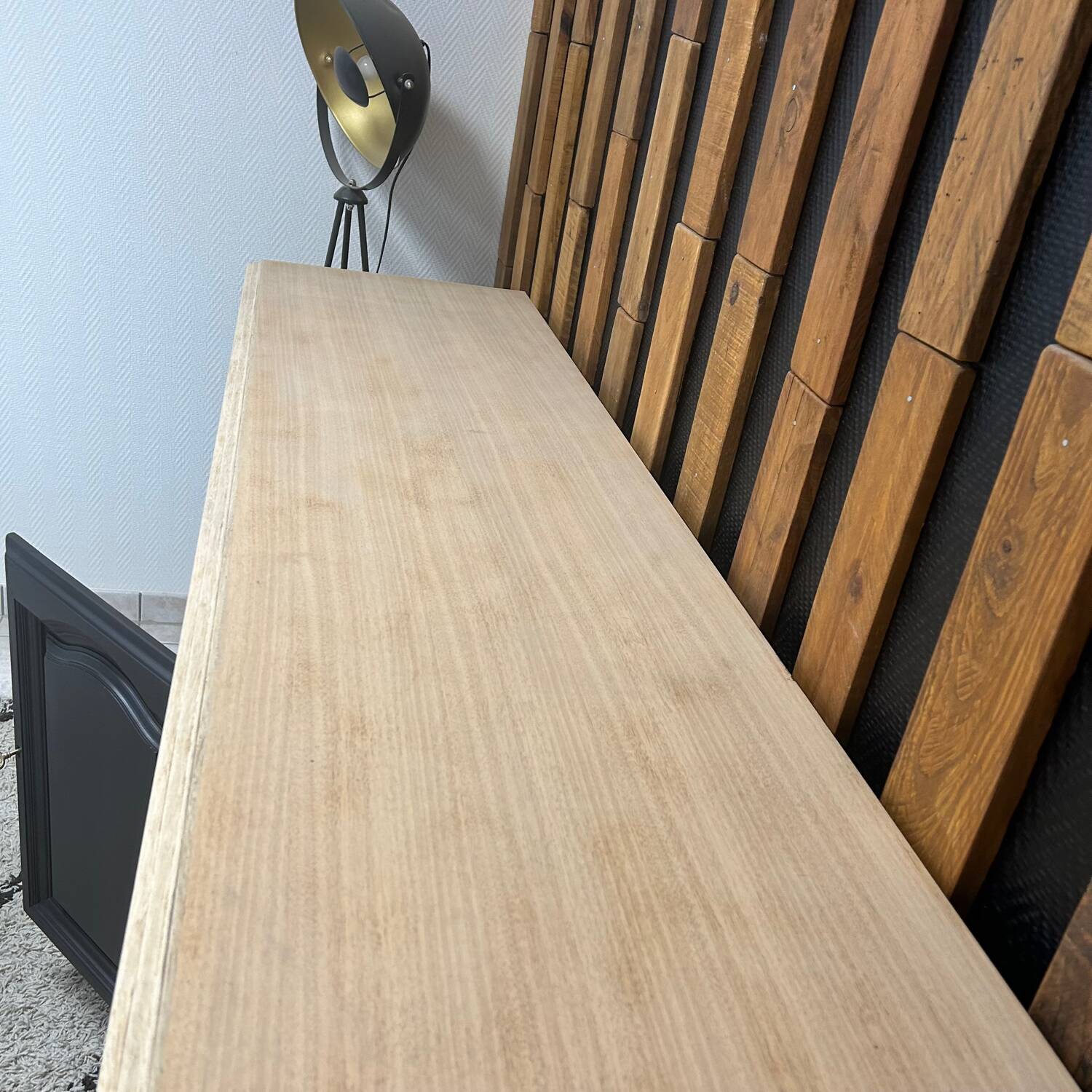 Old industrial sideboard revamped