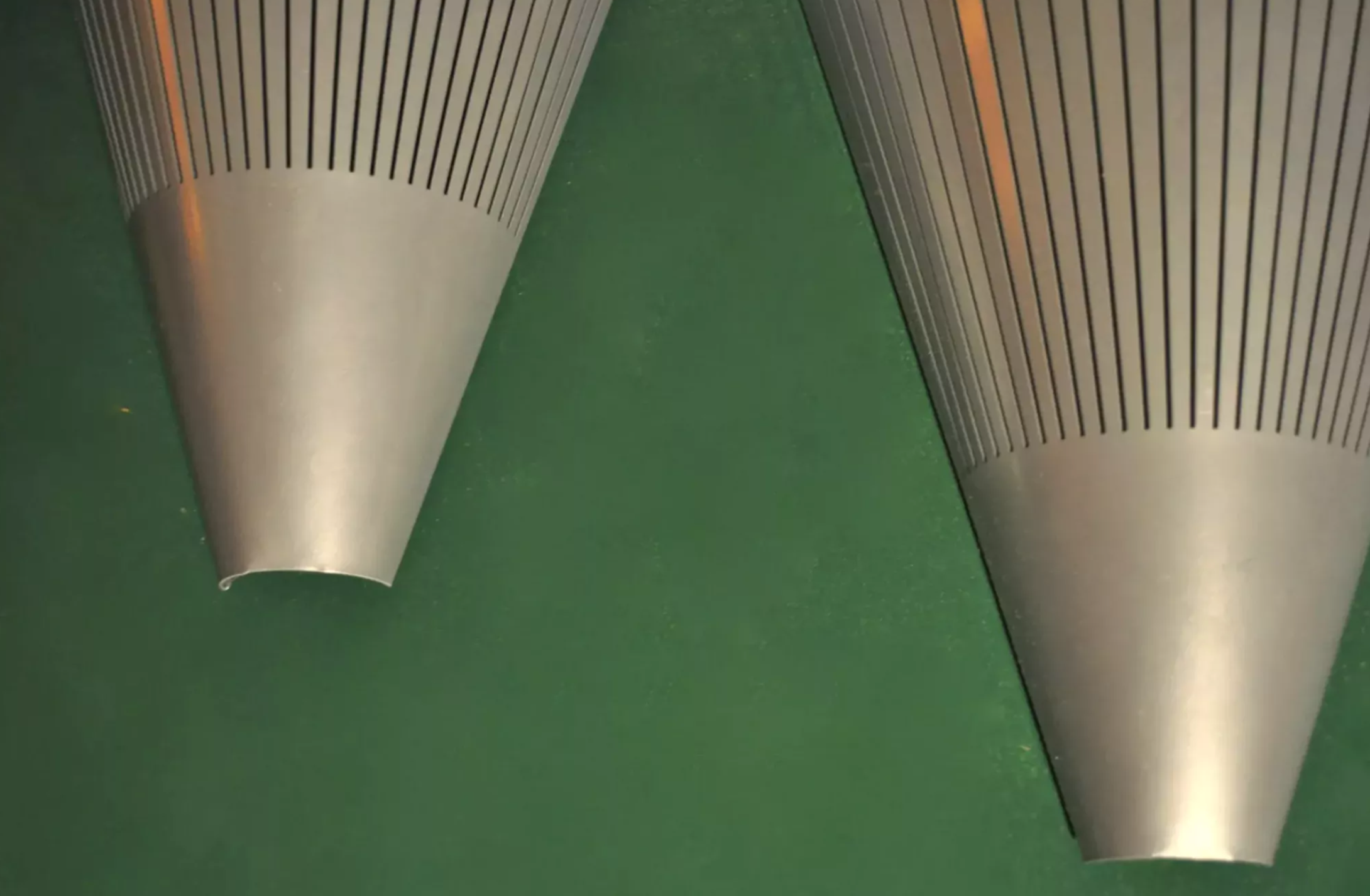 Pair of vintage conical wall lamps, Sweden 1970