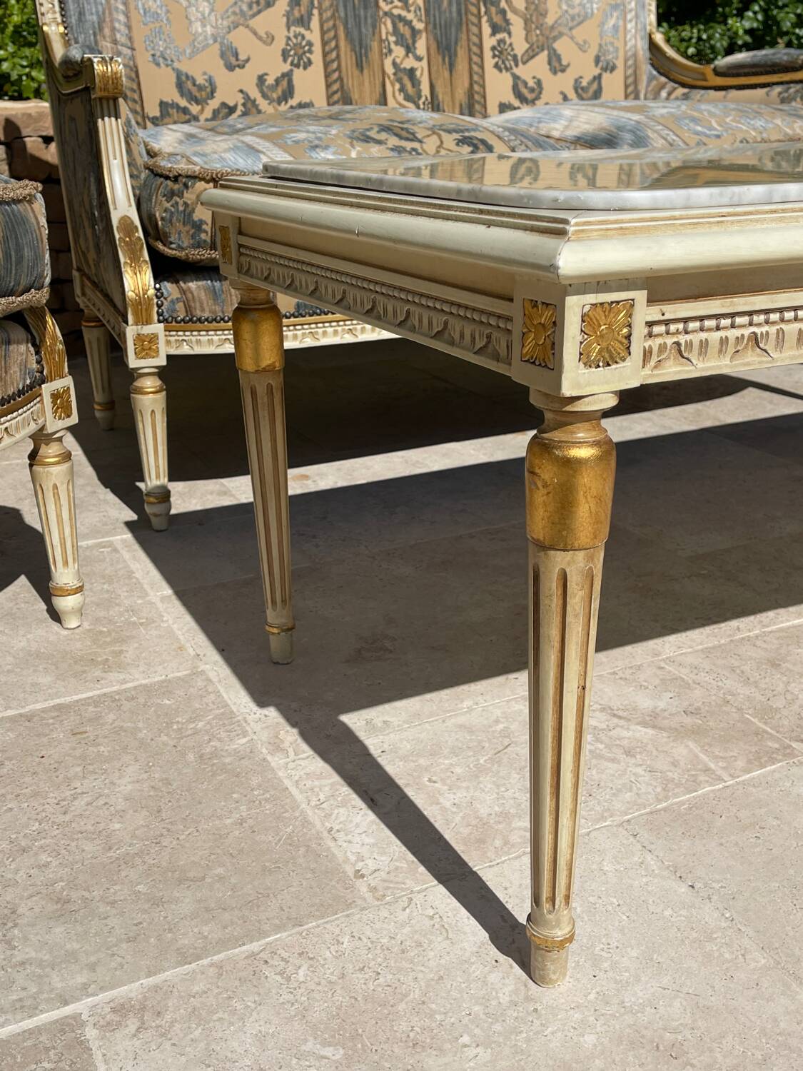 Louis XVI Style Living Room - 4 rooms