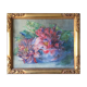 Painting Of Andhrée Ponsard (19th-XX century) Watercolor of 1923 flowers - frame