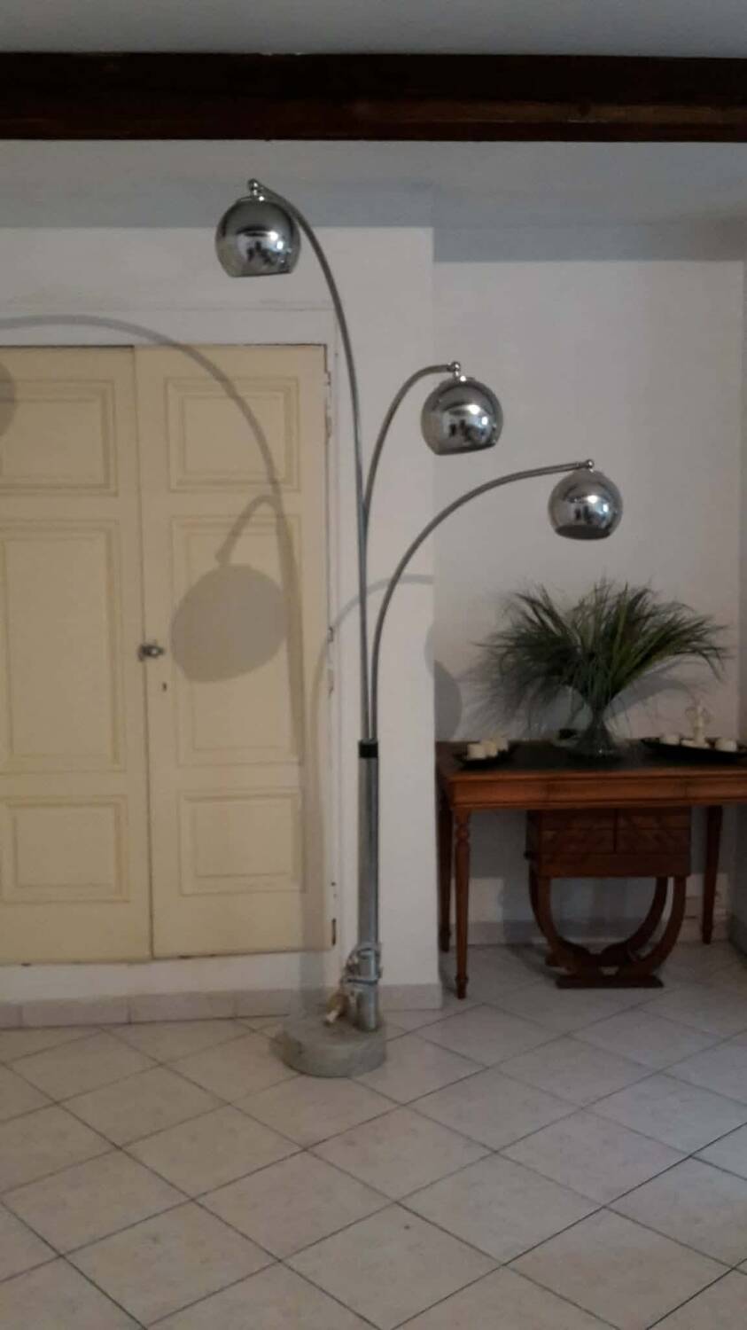 Lily of the valley floor lamp from the 70s/80s by Goffredo Reggiani.