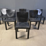 Arcadia dining chairs by Paolo Piva for B&B Italia set of 6