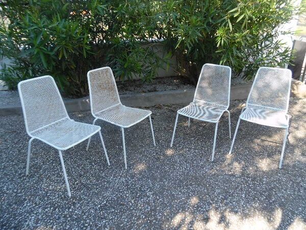 Garden chairs year 60